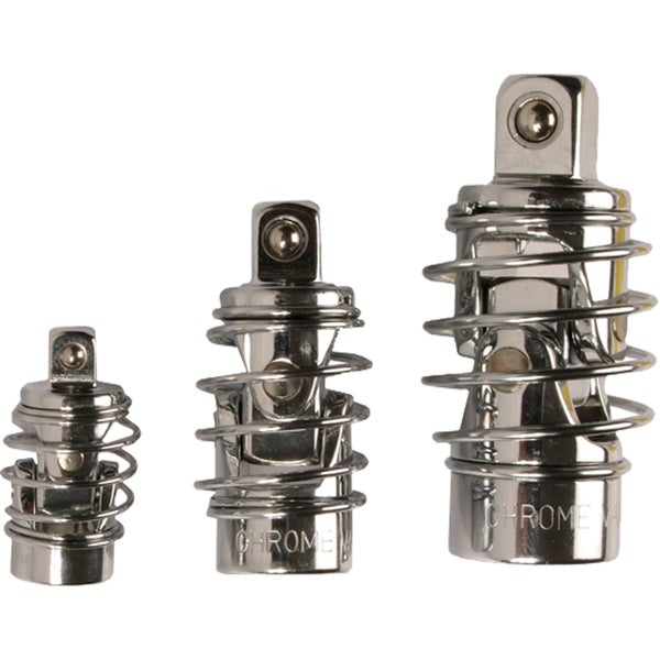 BGS Kardangelenk-Satz mit Feder 6,3 mm (1/4) / 10 mm (3/8) / 12,5 mm (1/2) 3tlg. - 252