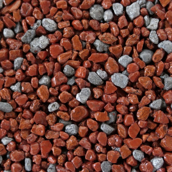 Terralith Metallic - Steinteppich metallic mix 104 für 1 qm - außen -