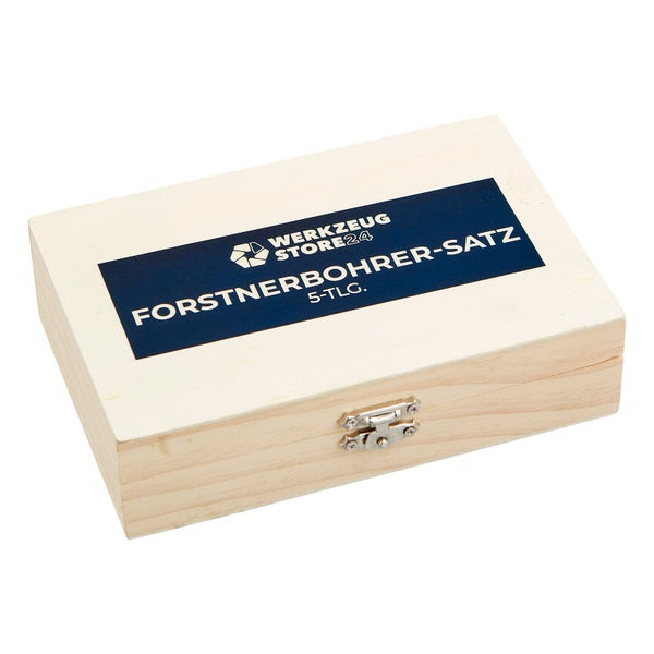 Forstnerbohrer Set in Holzbox von Werkzeugstore24