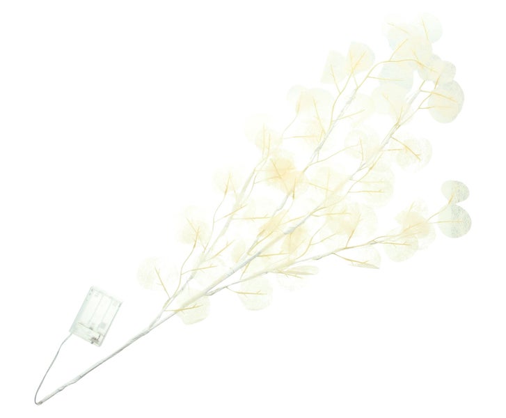 FRANK FLECHTWAREN | LED-Bündel Soft Leaves, KUNSTSTOFF, L: 90 cm