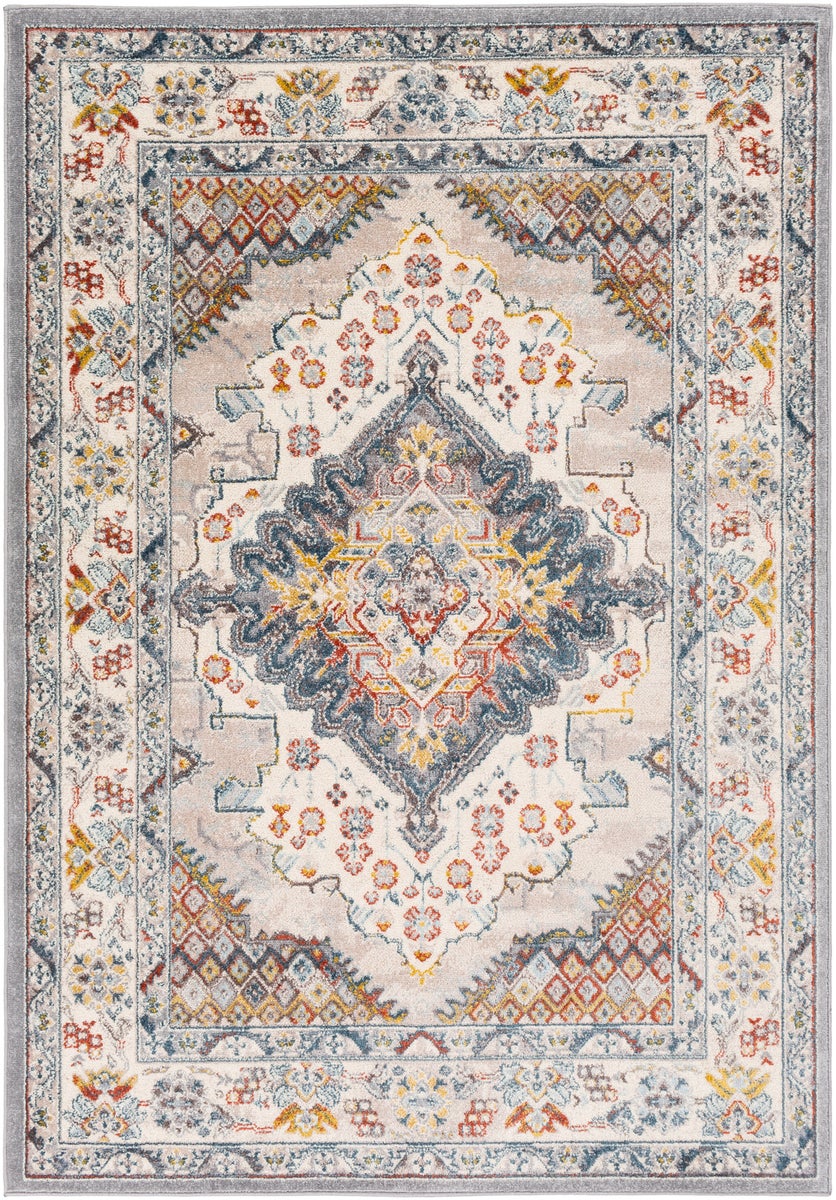 Vintage Orientalischer Teppich - Mehrfarbig/Taupe - 80x150cm - JADE