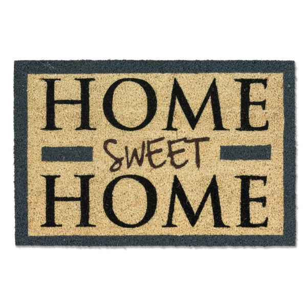 Fußmatte aus Kokosfaser mit dem Schriftzug Home Sweet Home