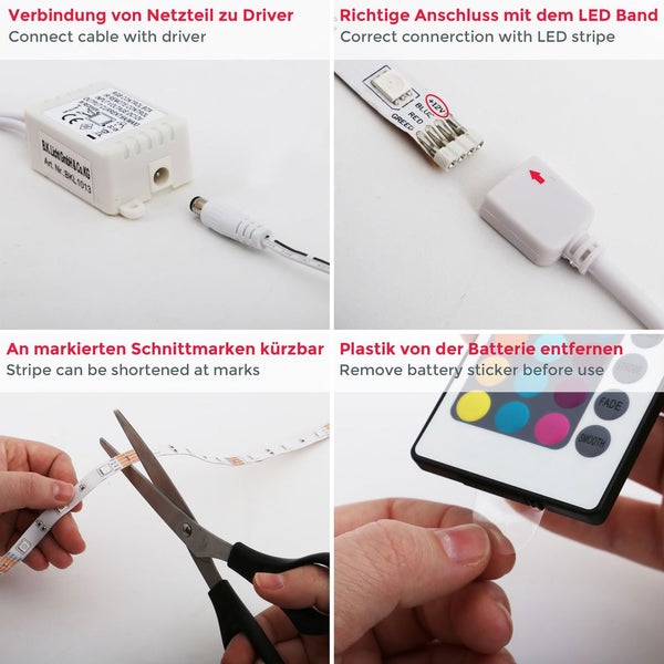 LED-Bänder versch. Ausführungen Variante