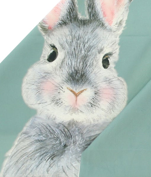 FRANK FLECHTWAREN | Kissenhülle Häschen, 2er Set, POLYESTER, 45 x 45 cm