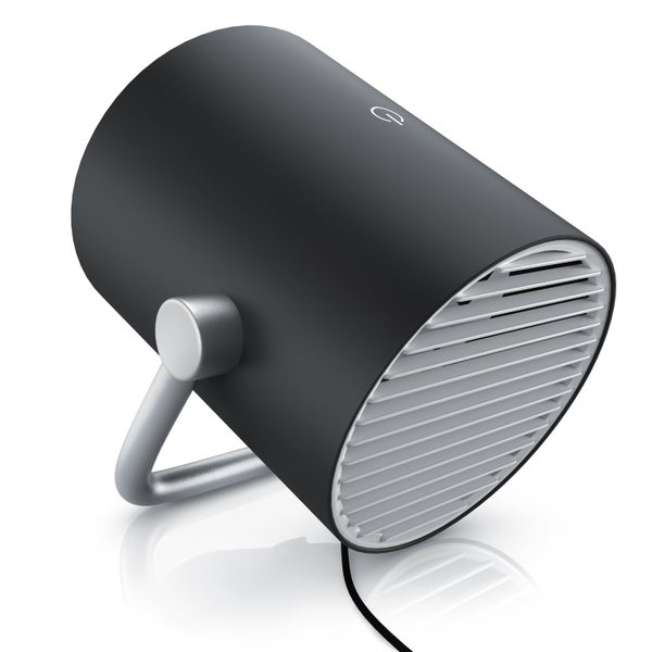 CSL - USB Ventilator mini - Tischventilator klein - Schreibtischventilator sehr leise - Desk Fan - 2 Geschwindigkeiten - per Touch regelbar