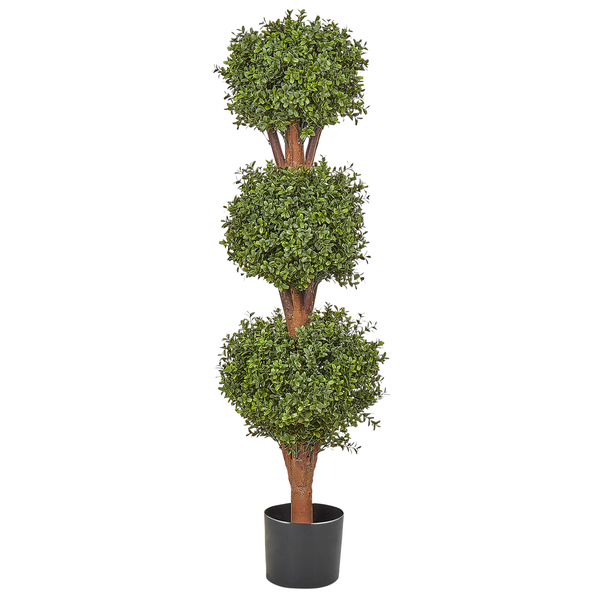 Kunstpflanze BUXUS BALL TREE 120 cm Grün