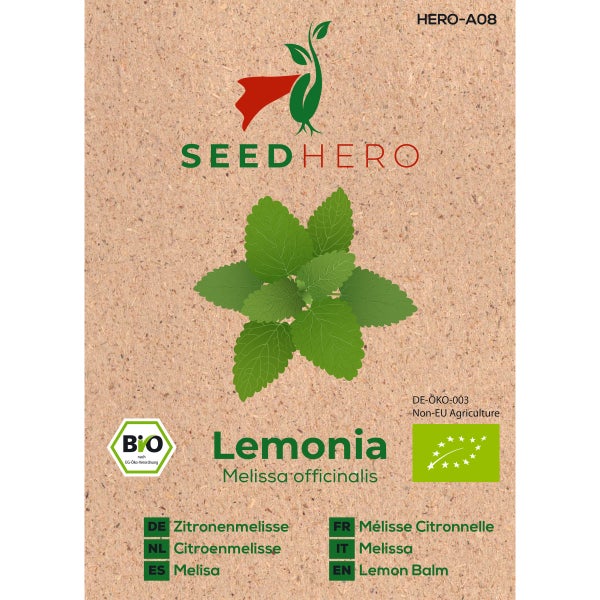 BIO Zitronenmelisse Samen von Seedhero