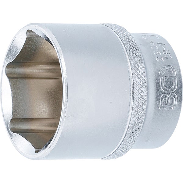 BGS Steckschlüssel-Einsatz Sechskant Antrieb Innenvierkant 12,5 mm (1/2) SW 34 mm - 2934