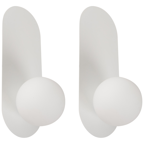Wandlampe 2er Set LEISI Weiß
