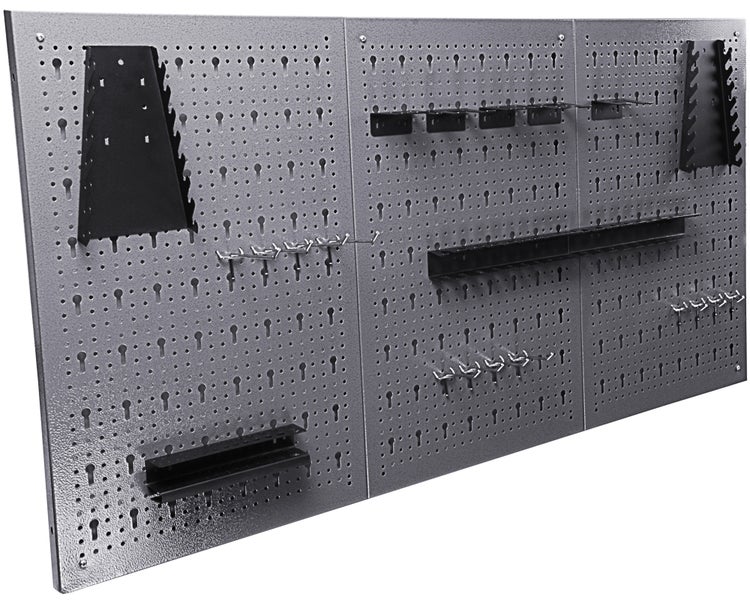 Ondis24 Werkstatt Set Werner 240 cm 3 Schränke, Werkstatteinrichtung, Werkbank