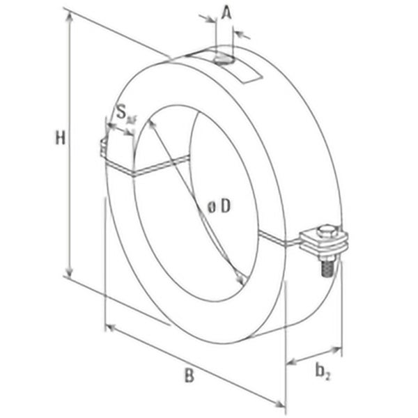 BGS technic Gummianschlagpuffer in Verpackung