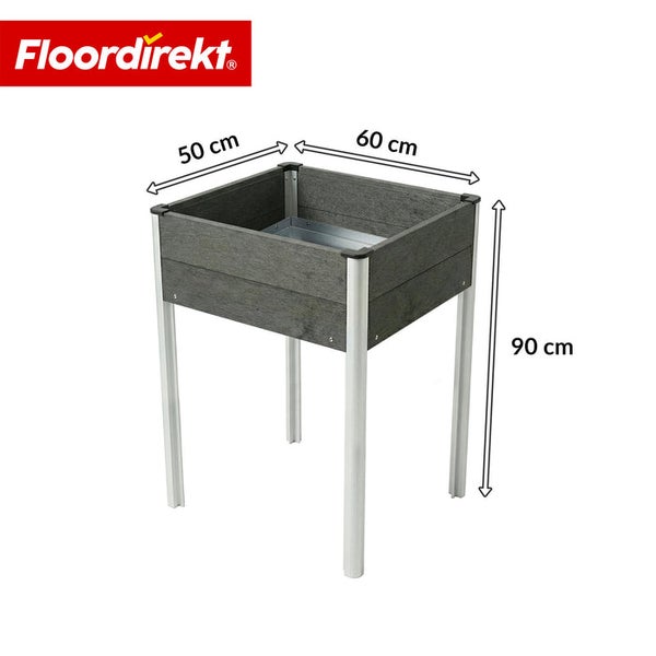 Hochbeet mit den Maßen 50 mal 60 mal 90 Zentimeter