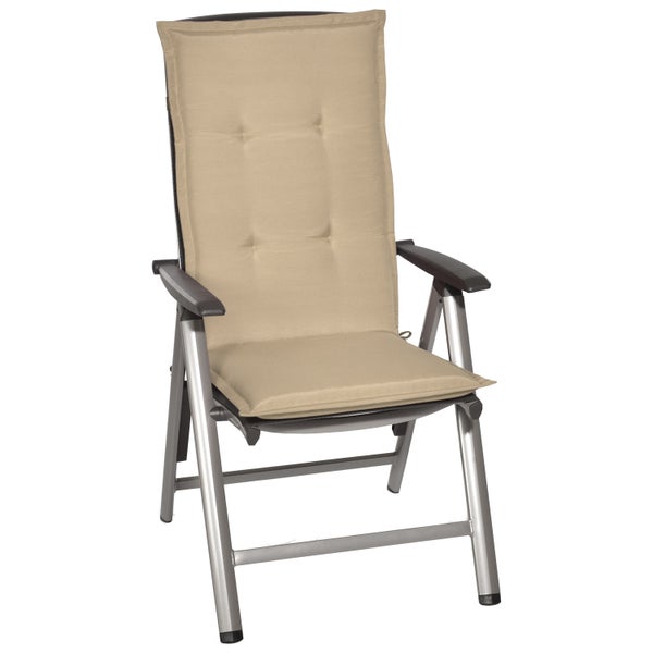 Beautissu Loft HL Hochlehner 120x50x6cm Natur