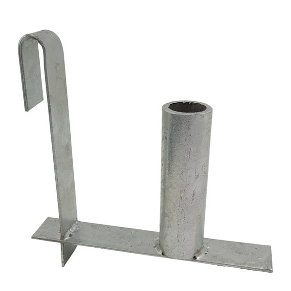Metallpfostenhalter mit Haken