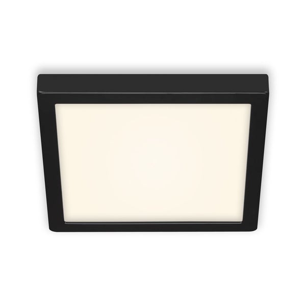 LED Deckenleuchte Deckenlampe 21 W 4.000 Kelvin Schwarz-Weiß Metall Briloner