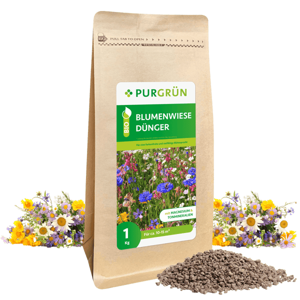 Purgrün Bio-Blumenwiese-Dünger 1 kg