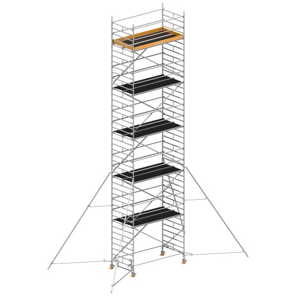 Layher Rollgerüst Uni Breit P2 mit Gerüststützenlänge 5,0m, 12,20m AH