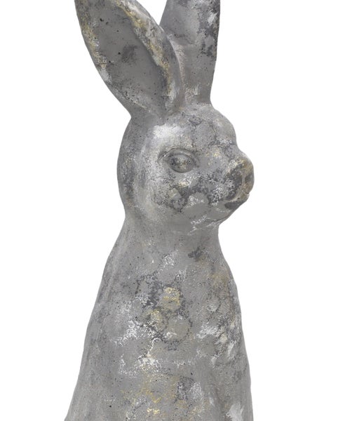 FRANK FLECHTWAREN | Hase Stone, groß, MAGNESIUMOXID, H: 52cm