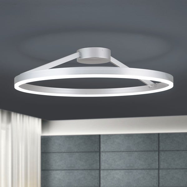 LED Deckenleuchte Vlotter Ø 60cm Titan 3000K 2730lm
