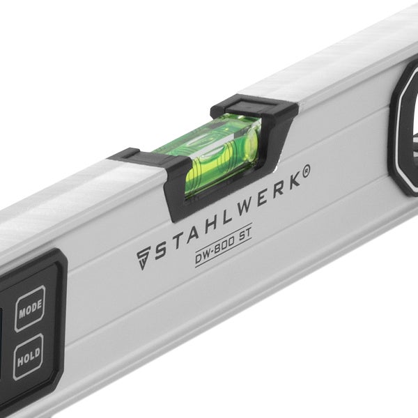 Digitale Wasserwaage DW-800 ST aus Aluminium mit 800 mm Länge