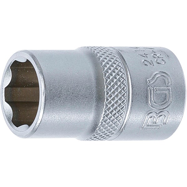 BGS Steckschlüssel-Einsatz Super Lock Antrieb Innenvierkant 12,5 mm (1/2) SW 14 mm - 2414