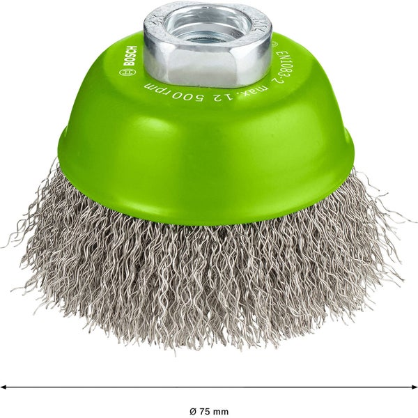Drahtbürste, 75 mm Durchmesser