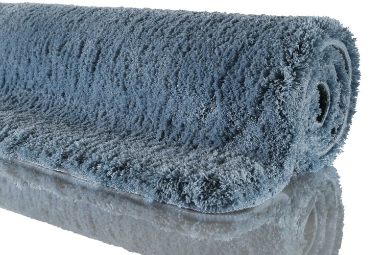 Badteppich Blau Porto Azzurro Homie Living 55x65 cm