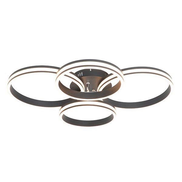 Moderne Deckenleuchte mit ringförmigem Design