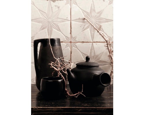 Wand- und Bodenfliese FS Star LT white 45x45 cm