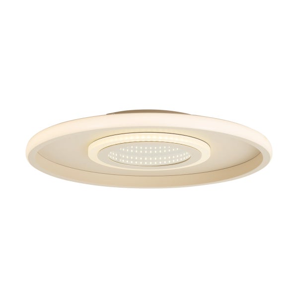 Runde LED Deckenleuchte mit flachem Design und integrierter Lichtquelle