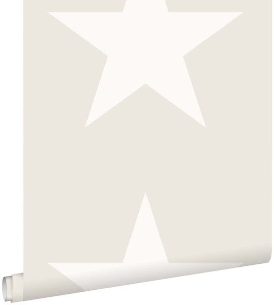 ESTAhome Tapete Sterne Beige - 53 cm x 10,05 m - 136465