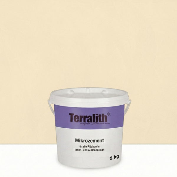 Terralith Mikro Zement Eimer 5 kg für Innen- und Aussenbereich