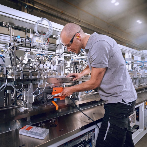 Helles Kinderzimmer mit weißem Hausbett aus Holz, Motivtapete mit Gräsern und einem hellen Teppich mit Dinosaurier-Motiven auf Holzboden.