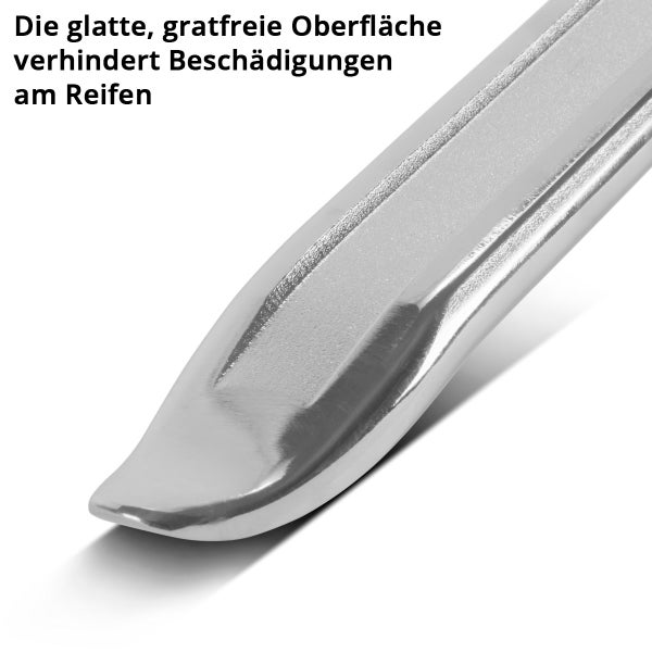 STAHLWERK Montageeisen 4er Set 500 600 700 800 mm Montiereisen Hebeleisen