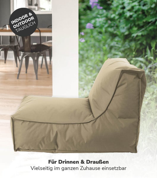 Zweistufige Holztreppe für den Garten