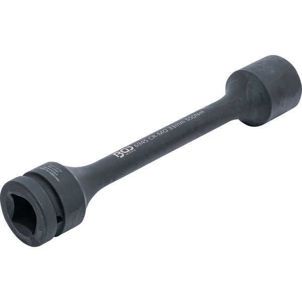 BGS Torsions-Kraft-Steckschlüssel-Einsatz Sechskant Antrieb Innenvierkant 25 mm (1) SW 33 mm 550 Nm - 6945