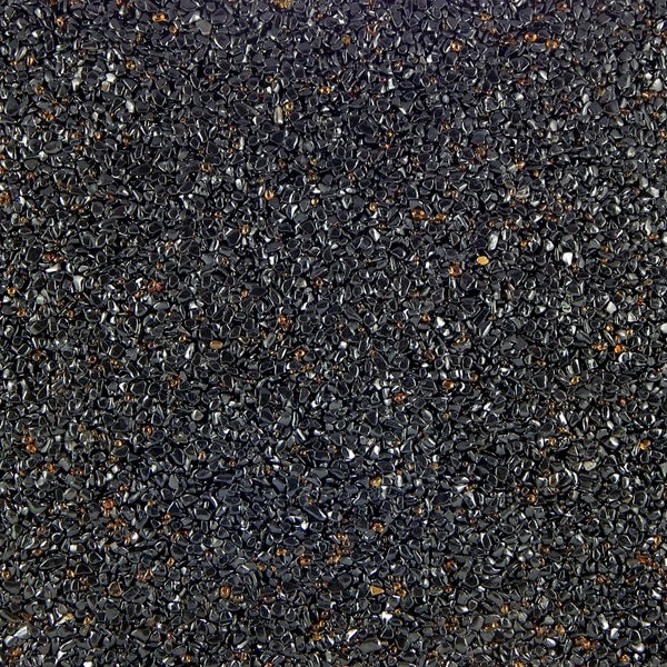 Terralith Glassteinteppich Vetro Ambra / Nero für 1 qm -außen-