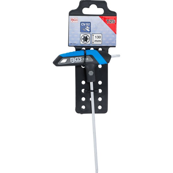 BGS T-Griff-Schlüssel T25 mit 130 mm Länge in Verpackung