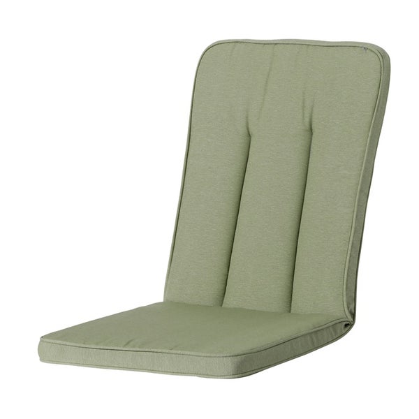 Hochlehnerauflage Excelsior/Primero/Balero Panama Salbei - Ca. 110x48 cm - 4er-Set