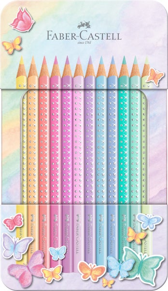 Faber-Castell Buntstifte Sparkle Pastell 12er Set