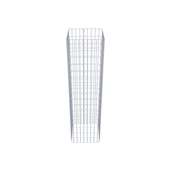 Gabionensäule 42 x 42 cm, MW 5 x 10 cm eckig - Höhe: 1,60 m