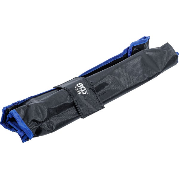 Aufgerolltes Werkzeugtasche mit BGS Technic Logo