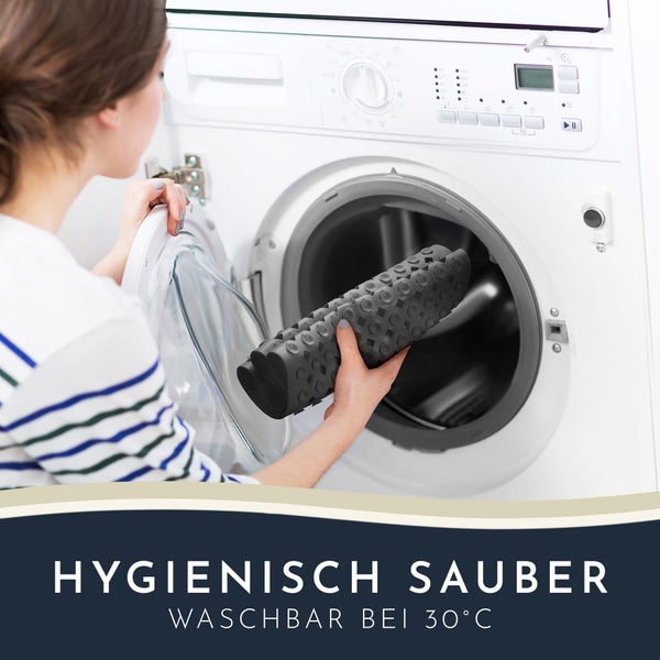 Homerella Badewannenmatte rutschfest Hautsensitiv 88x39cm, INKL. AUFHÄNGUNG | Antirutschmatte Badewanne BPA frei | Duschmatte schimmelresistent & maschinenwaschbar | Badematte rutschfest
