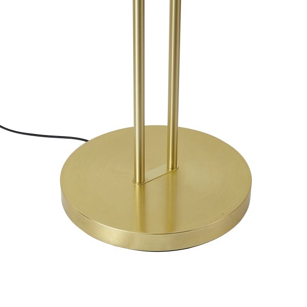 Detailaufnahme des Sockels einer Stehlampe