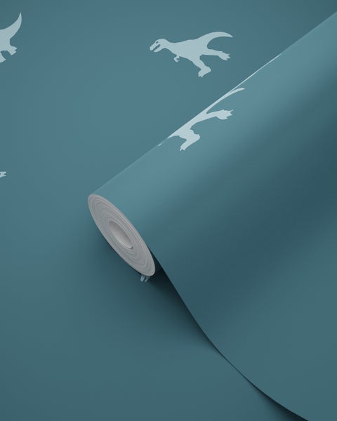 Tapetenrolle mit Dinosaurier Muster