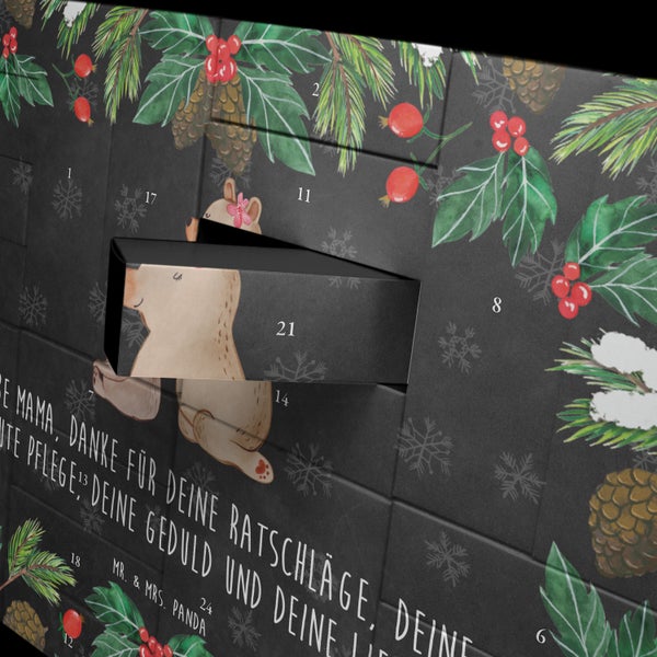 Mr. & Mrs. Panda Befüllbarer Adventskalender Bär Kind - Schwarz