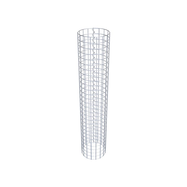 Gabionensäule Durchmesser 27 cm MW 5 x 5 cm rund - Höhe: 140 cm