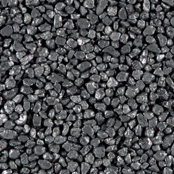 Terralith Metallic - Steinteppich schwarz für 1 qm - außen -