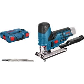 Bosch Professional Akku Stichsäge mit Koffer und Sägeblatt