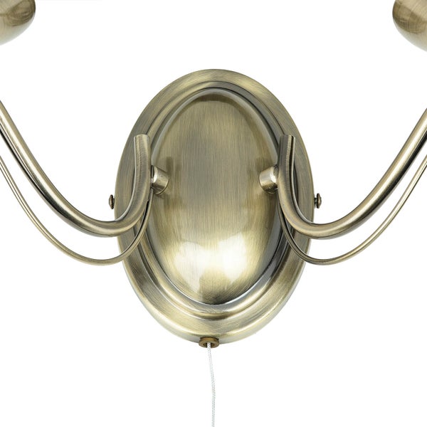 Wandleuchte aus Metall